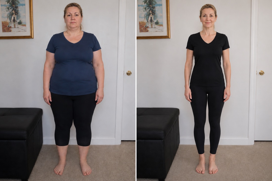 Helena — before and after, K Lab