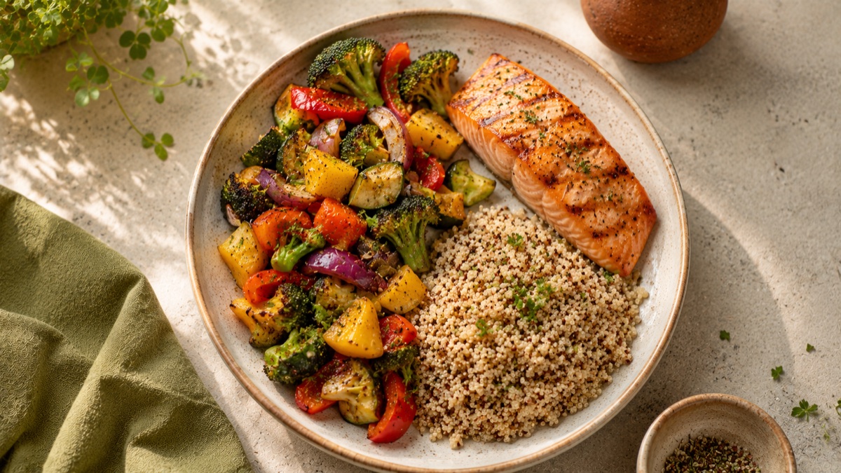 How to build a balanced plate (the simple method)