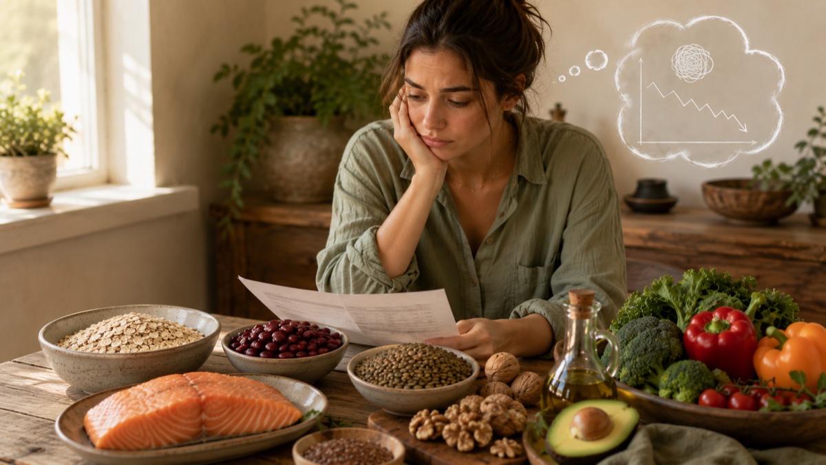 High cholesterol: how diet can support healthier numbers