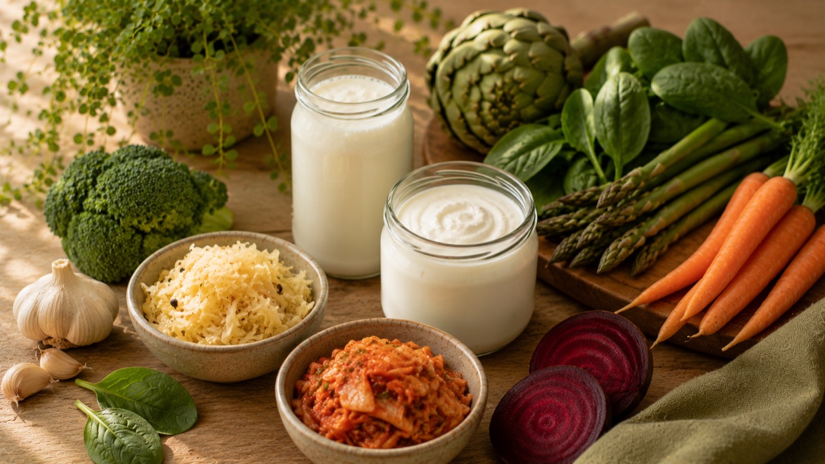 Gut health basics: fiber, fermented foods and probiotics