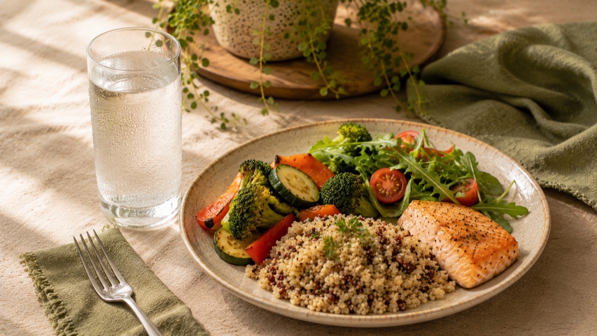 Why to drink water before meals, not after